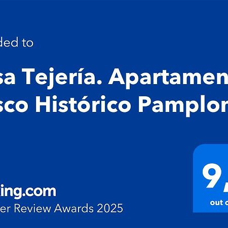 Casa Tejeria. Apartamento Casco Historico Pamplona Exterior foto