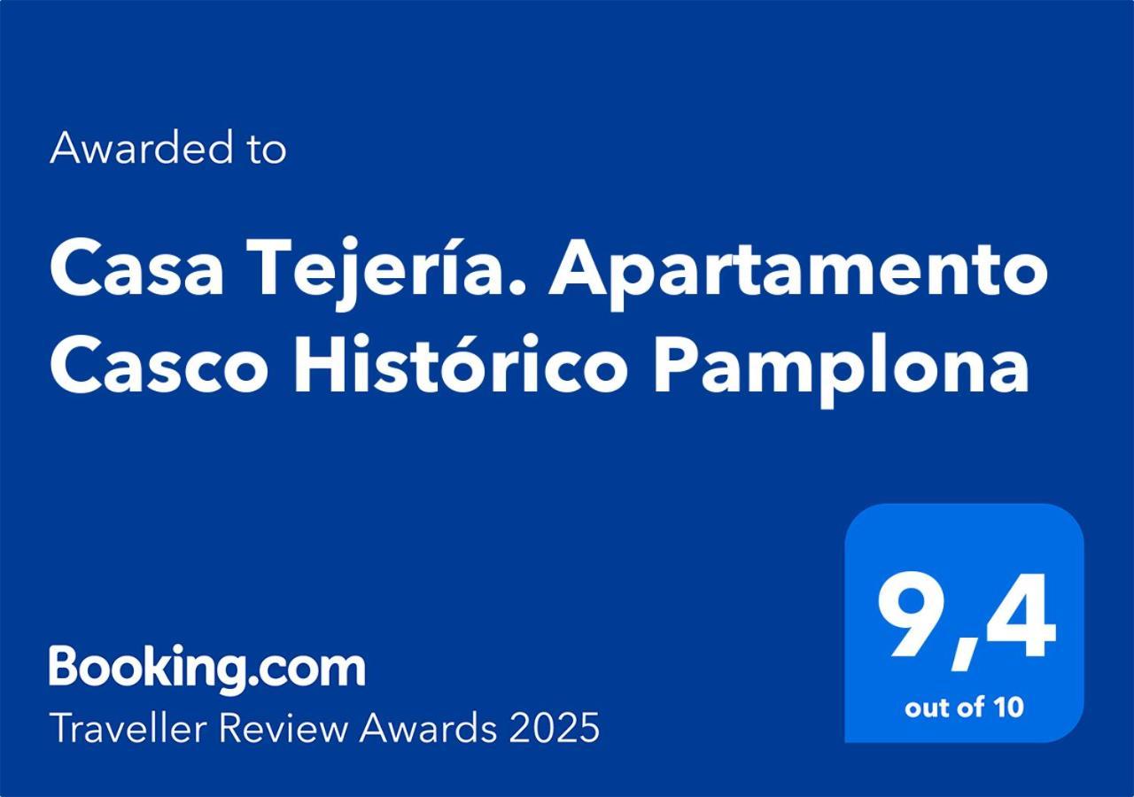 Casa Tejeria. Apartamento Casco Historico Pamplona Exterior foto